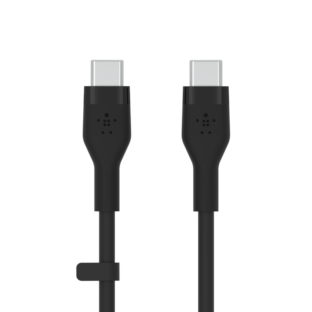 Belkin BoostCharge Flex USB-C auf USB-C Kabel (1m, Schwarz) Belkin BoostCharge Flex USB-C auf USB-C Kabel (1m, Schwarz)